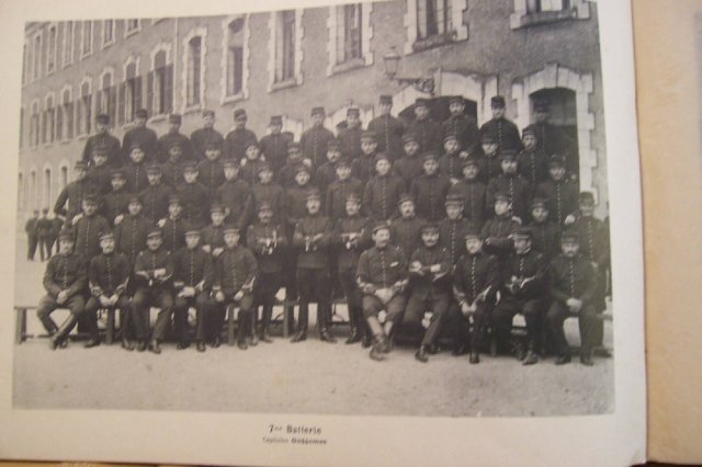 49ème régiment d'artillerie de Poitiers 1911-12